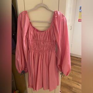 STAUD Pink Dress XS NWT